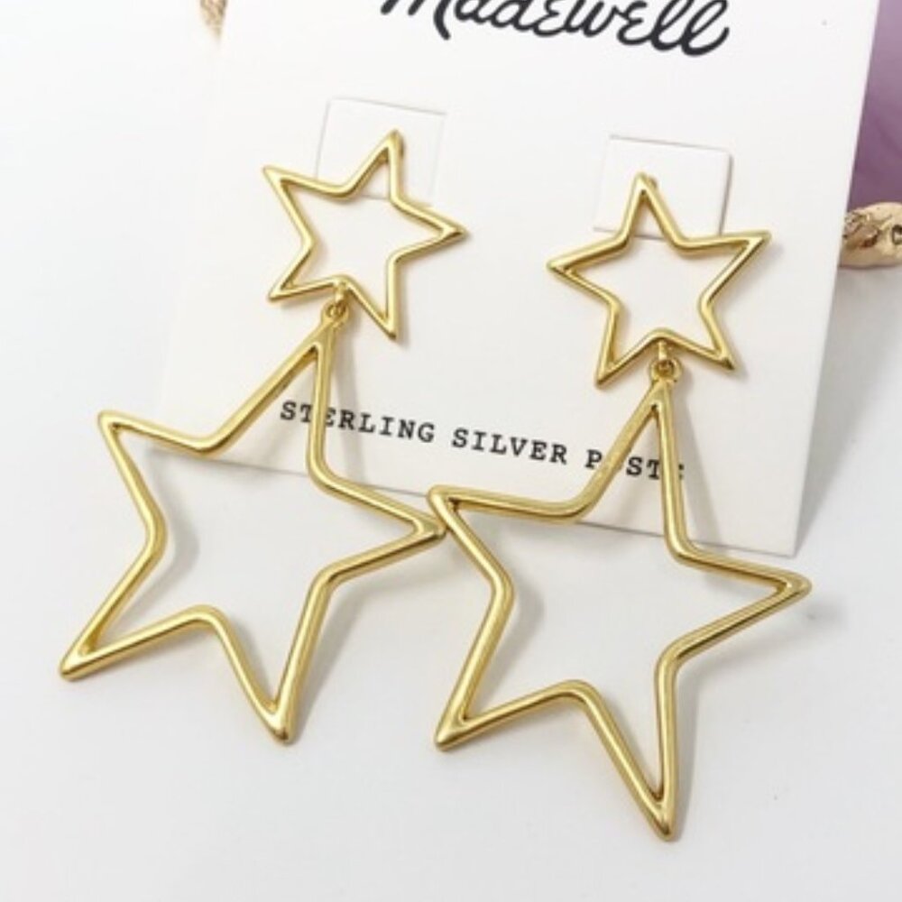 Madewell Night Star Statement Earrings